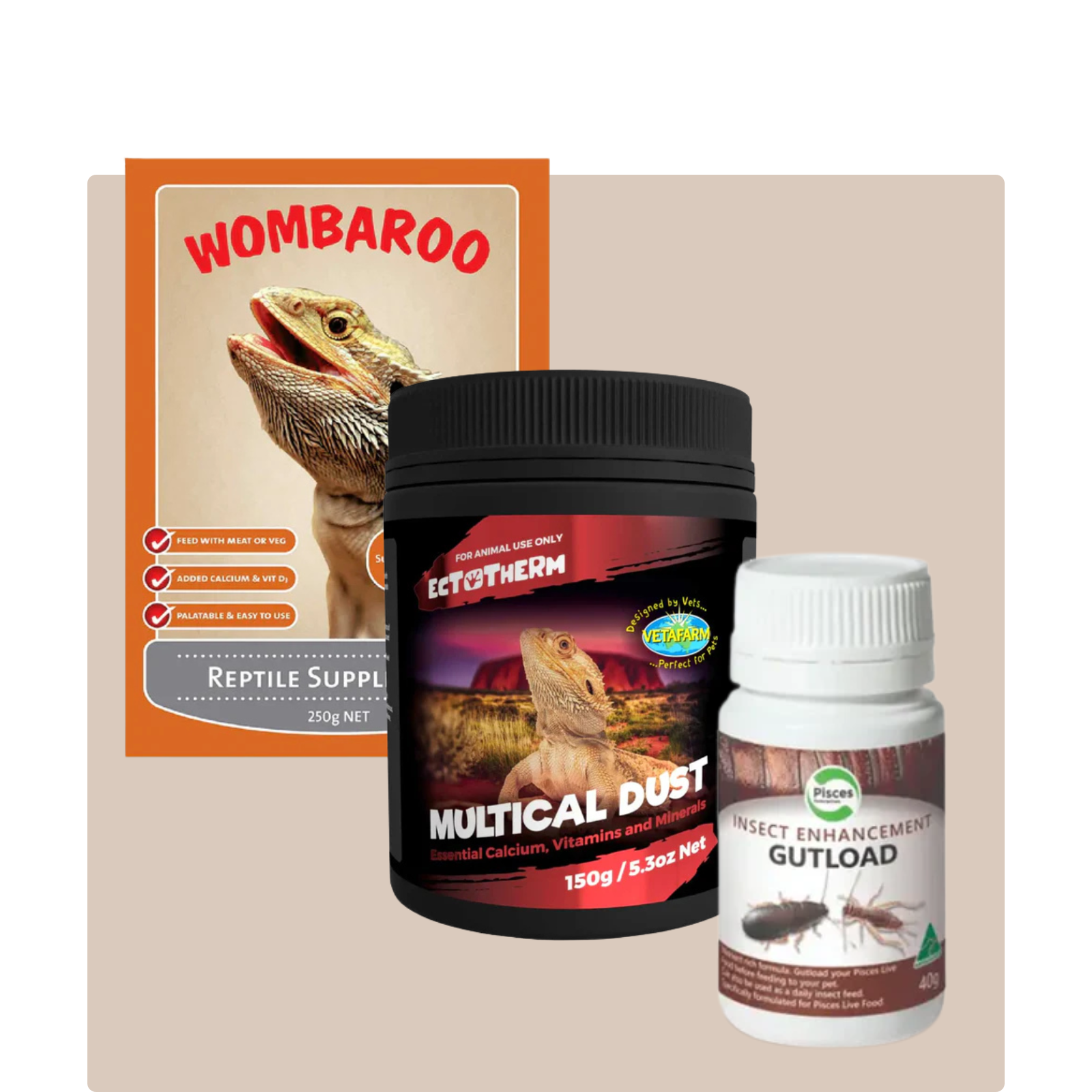 Reptile-Food-Supplements Kellyville Pets