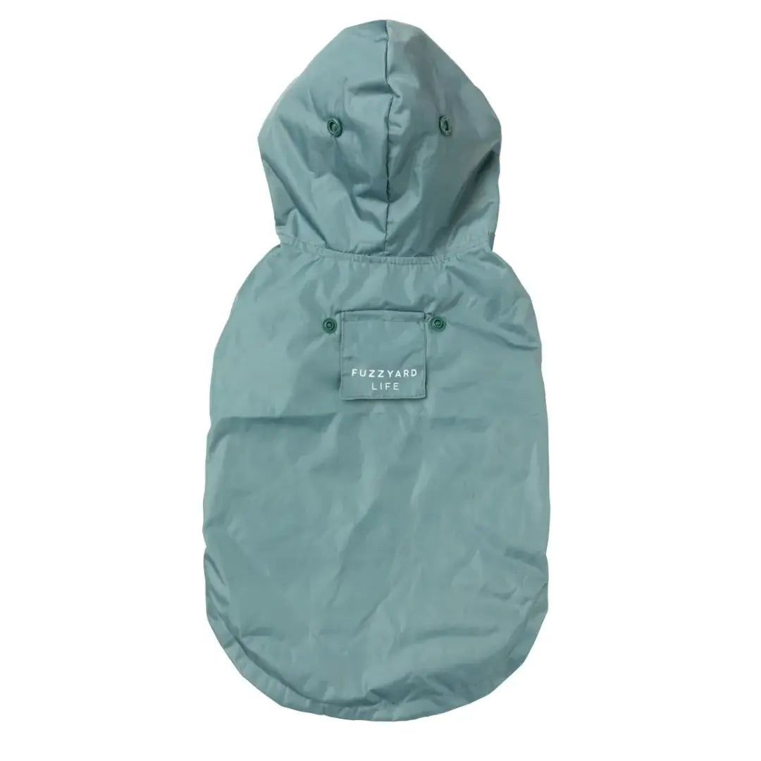 Fuzzyard Life Dog Raincoat - Myrtle Green Fuzzyard