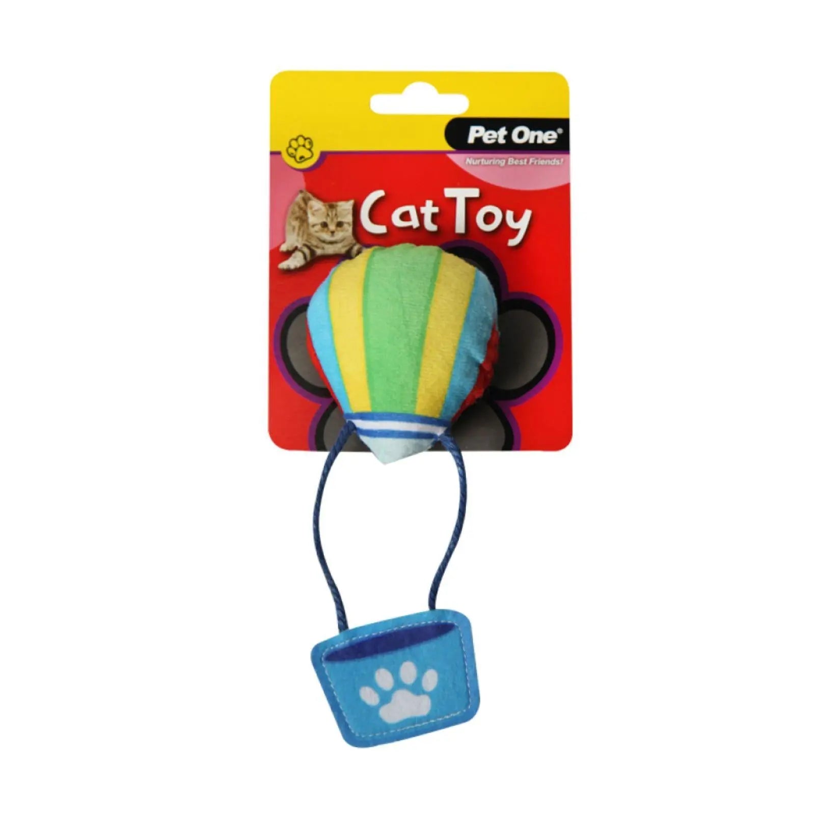Pet One Cat Toy Hot Air Balloon With Crinkle Pet One