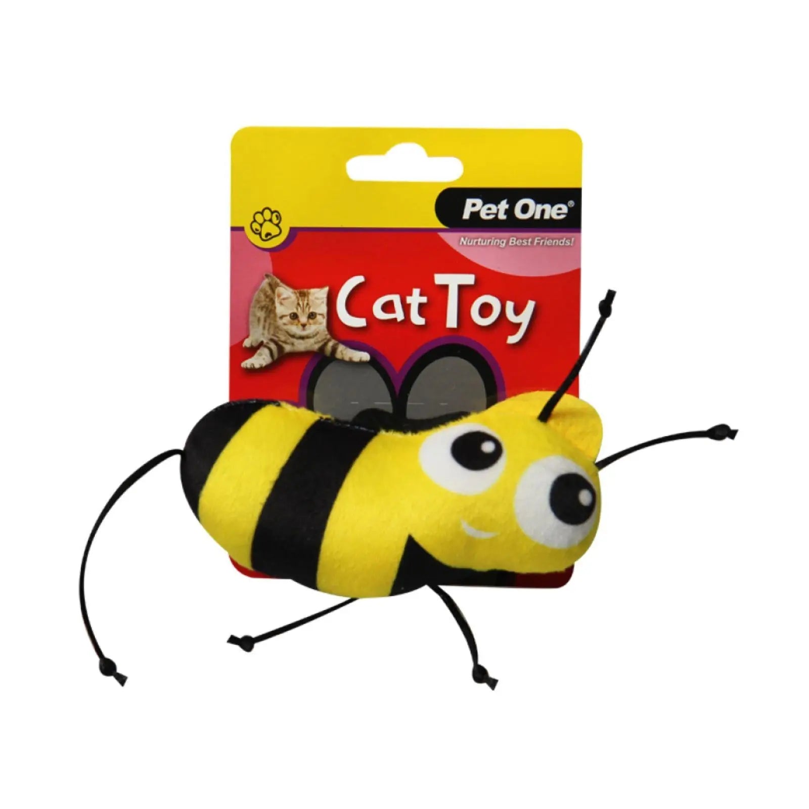 Pet One Cat Toy Bee With String Pet One