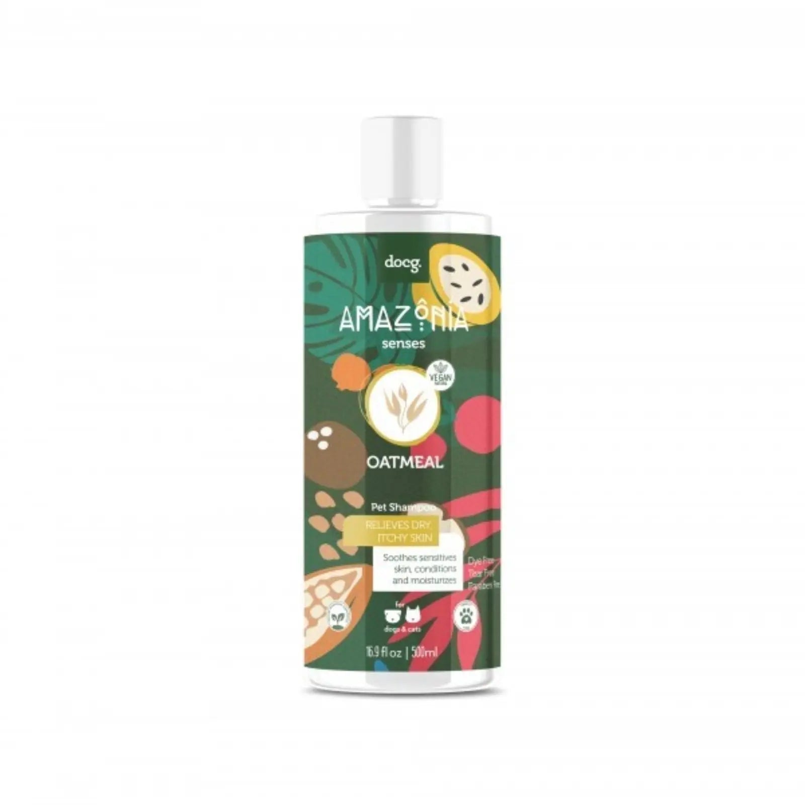 Amazonia Oatmeal Pet Shampoo 500mL - Kellyville Pets