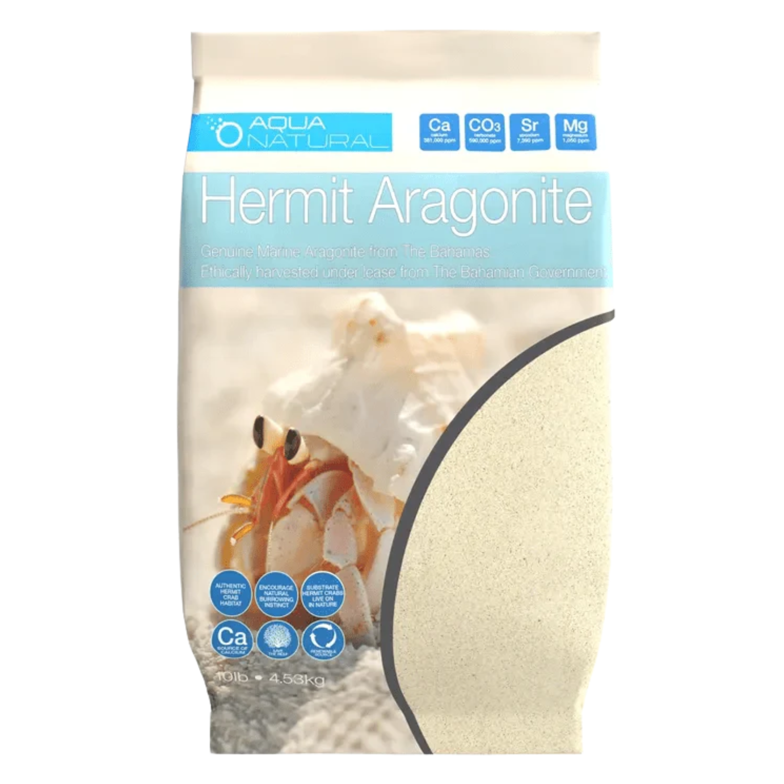 Aqua Natural Hermit Aragonite - 4.5kg Aqua Natural
