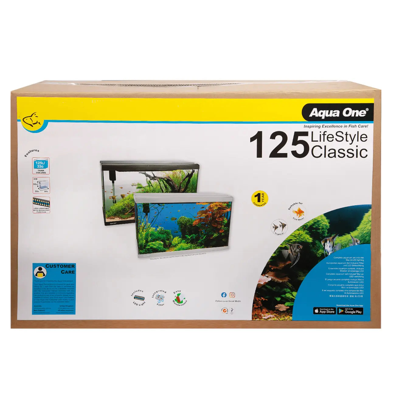 Aqua One LifeStyle Classic Complete Glass Aquarium - Kellyville Pets