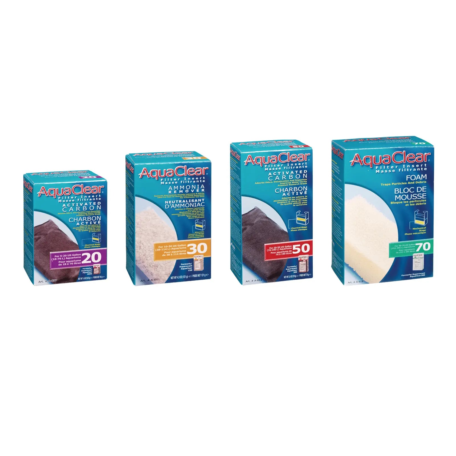 AquaClear Power Filter Replacement Media Inserts - Kellyville Pets