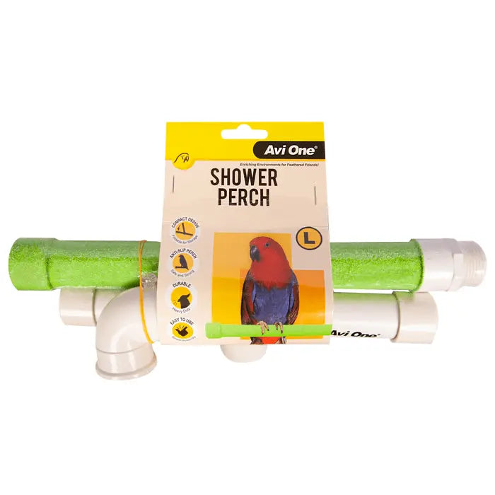 Avi One Bird Shower Perch - Kellyville Pets