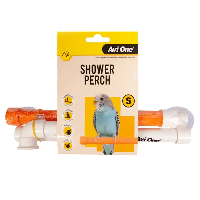 Avi One Bird Shower Perch - Kellyville Pets