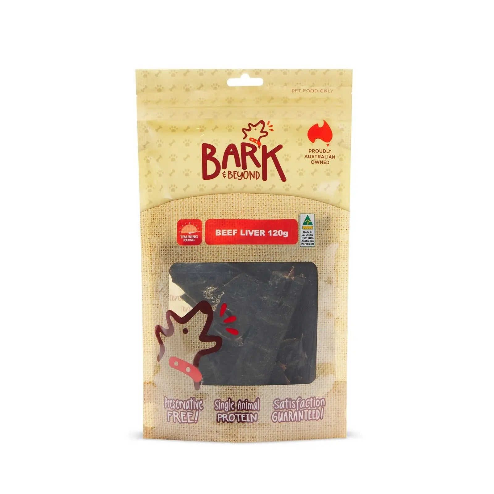 Bark & Beyond Beef Liver - Kellyville Pets