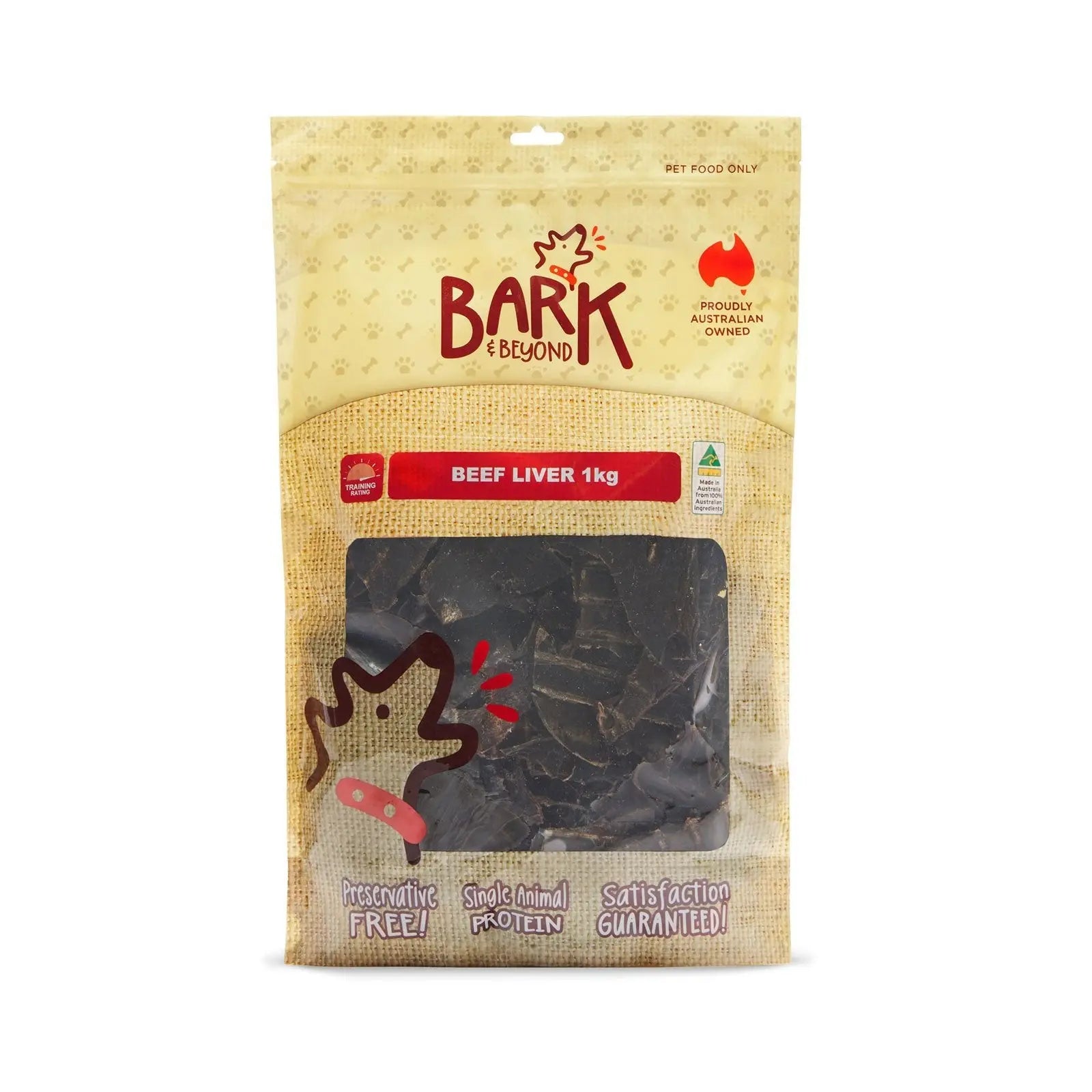 Bark & Beyond Beef Liver - Kellyville Pets