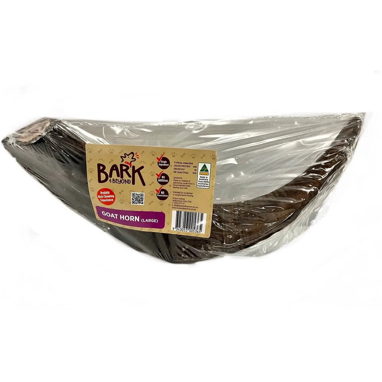 Bark & Beyond Goat Horn - Kellyville Pets
