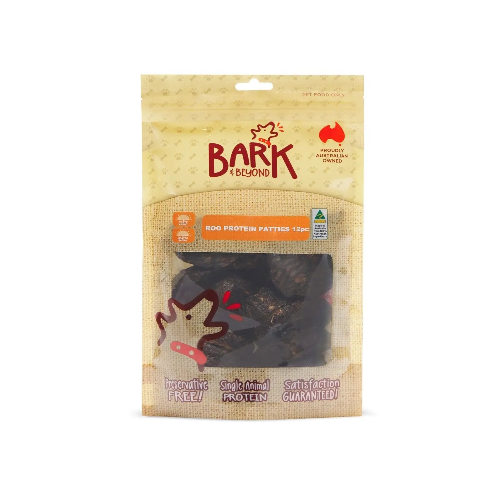 Bark & Beyond Roo Protein Patties - Kellyville Pets