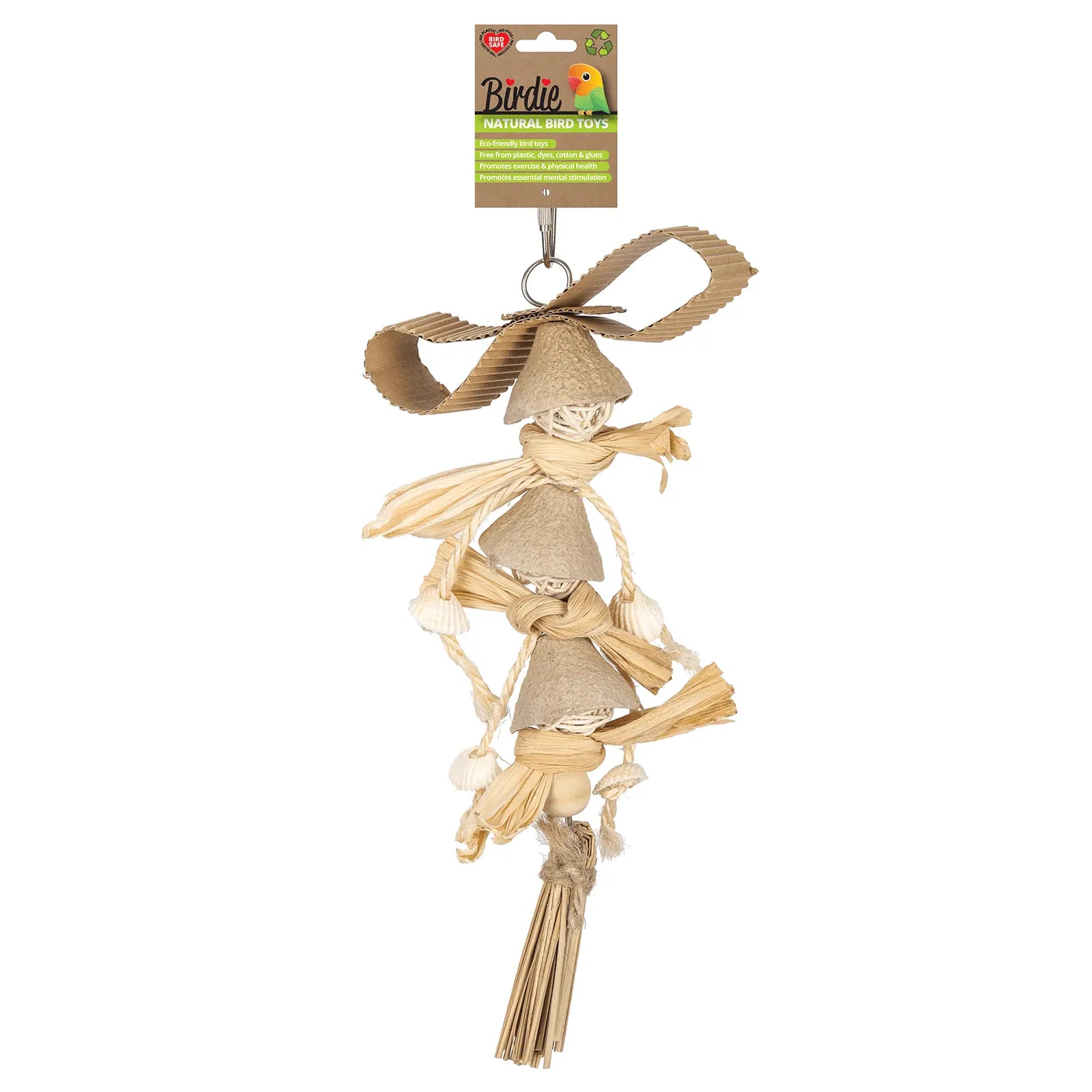 Birdie Bird Toy Lady Bow - Kellyville Pets