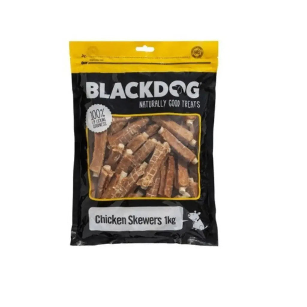 Black Dog Chicken Skewers 1kg Black Dog