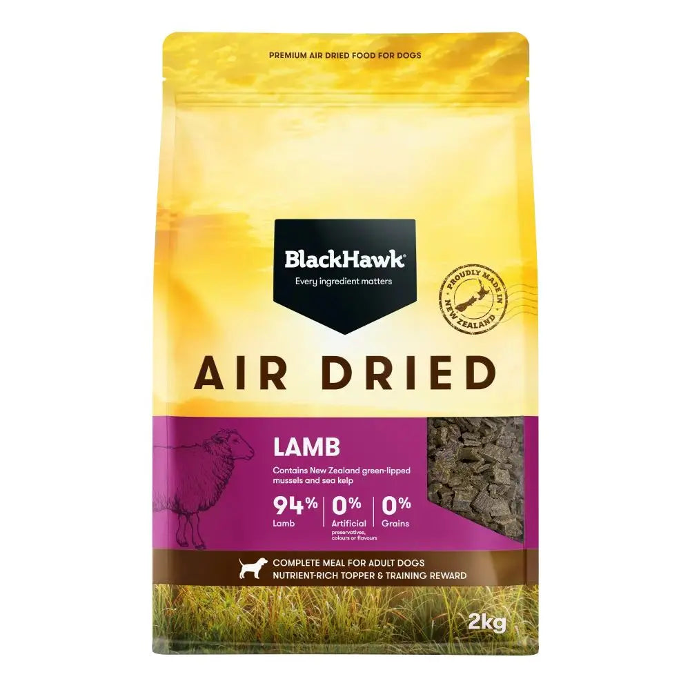 Black Hawk Air Dried Lamb Dog Food Black Hawk
