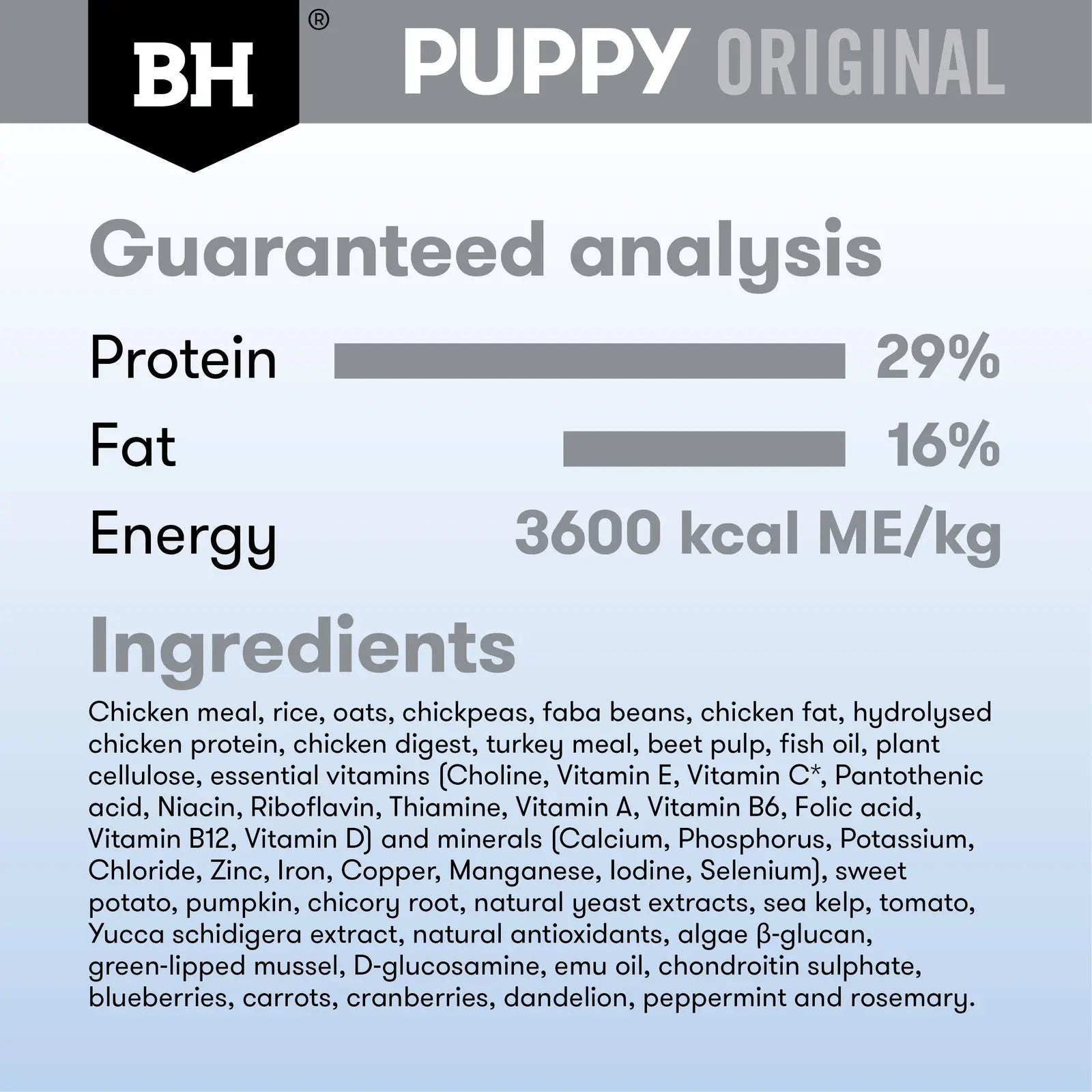 Black Hawk Dog Food Puppy Large Breed Chicken & Rice - Kellyville Pets