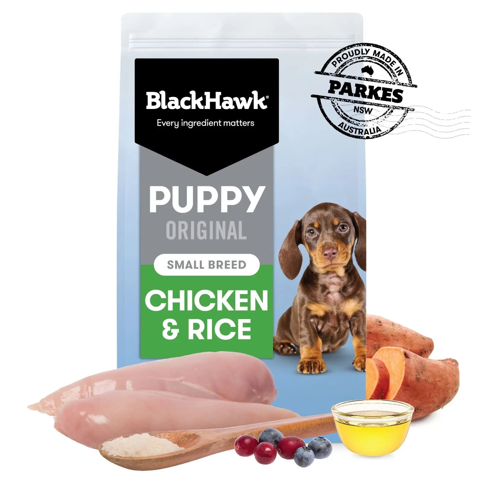 Black Hawk Dog Food Puppy Small Breed Chicken & Rice - Kellyville Pets