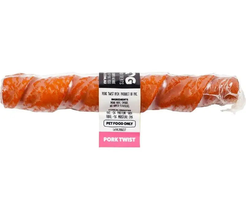 BlackDog Pork Twists - Kellyville Pets