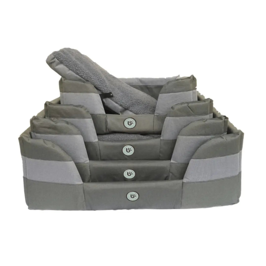Bono Fido Stay Dry Dog Bed - Khaki/Olive - Kellyville Pets