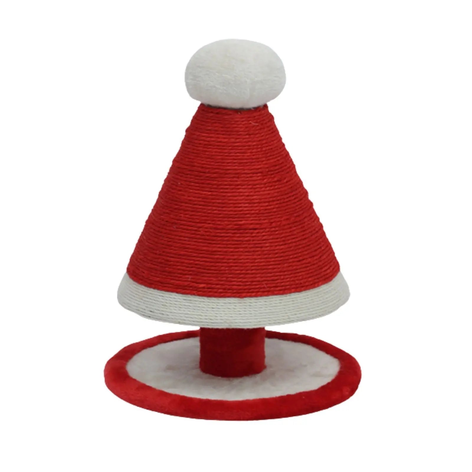 Cattitude Christmas Santa Hat Scratcher Cattitude