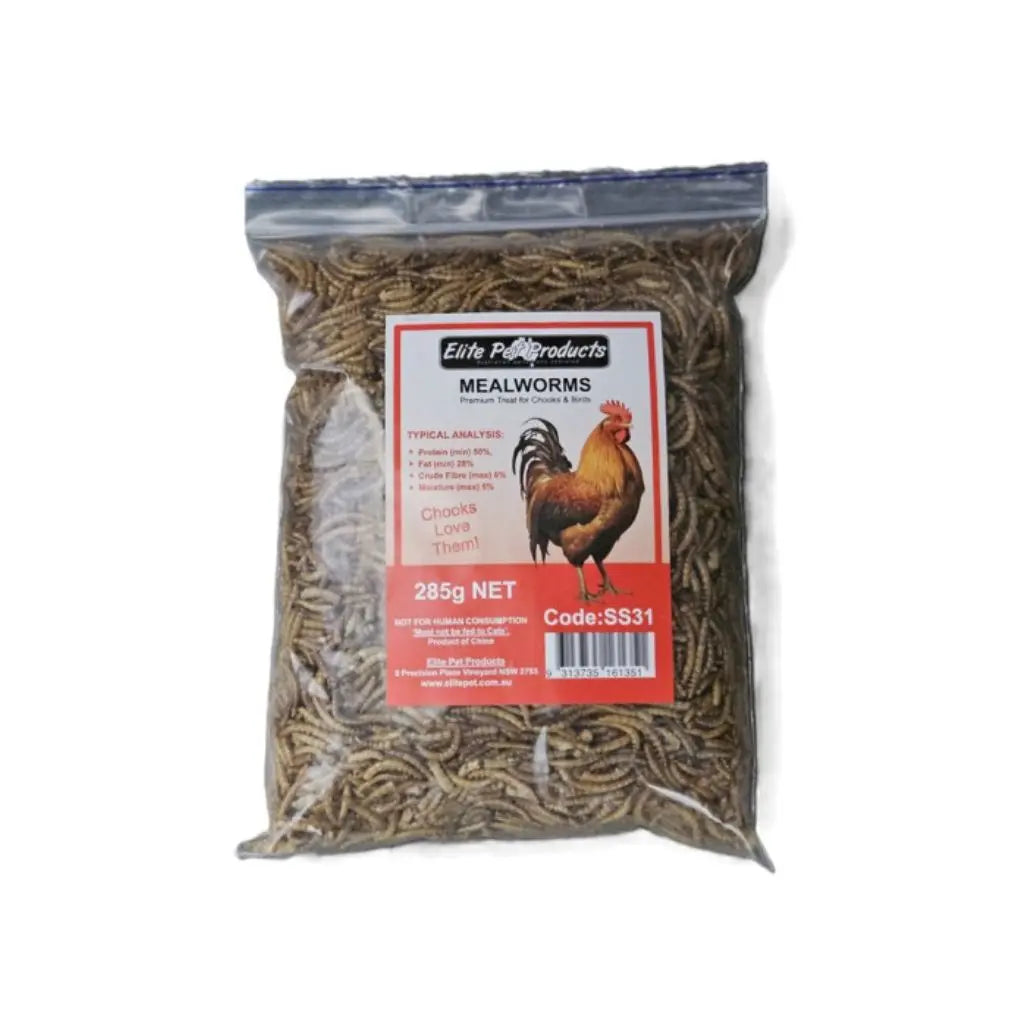 Elite Mealworms 285g Elite