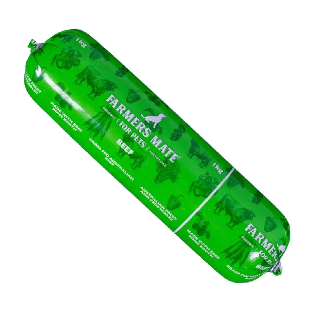 Farmers Mate for Pets Fresh Beef Roll - Kellyville Pets