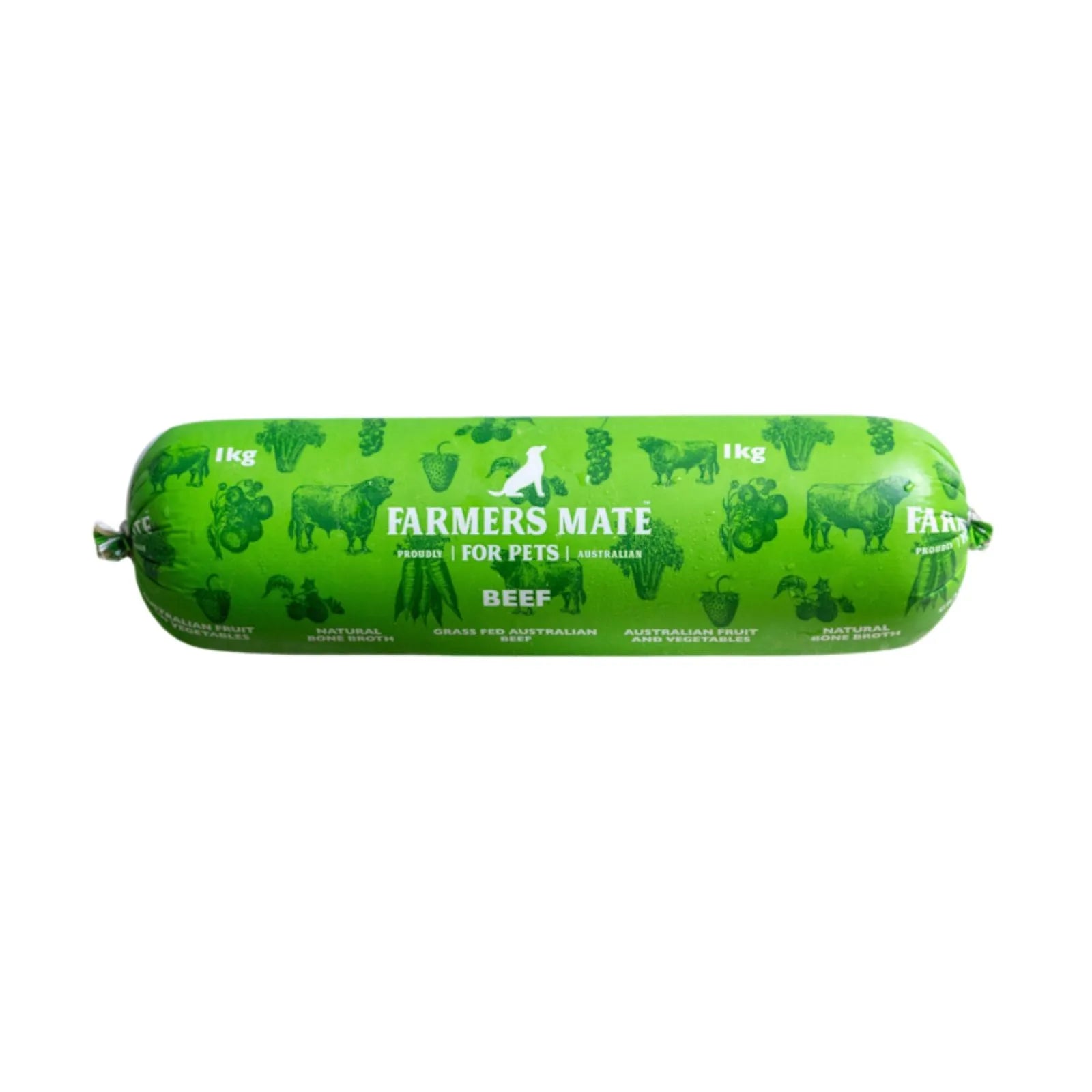 Farmers Mate for Pets Fresh Beef Roll