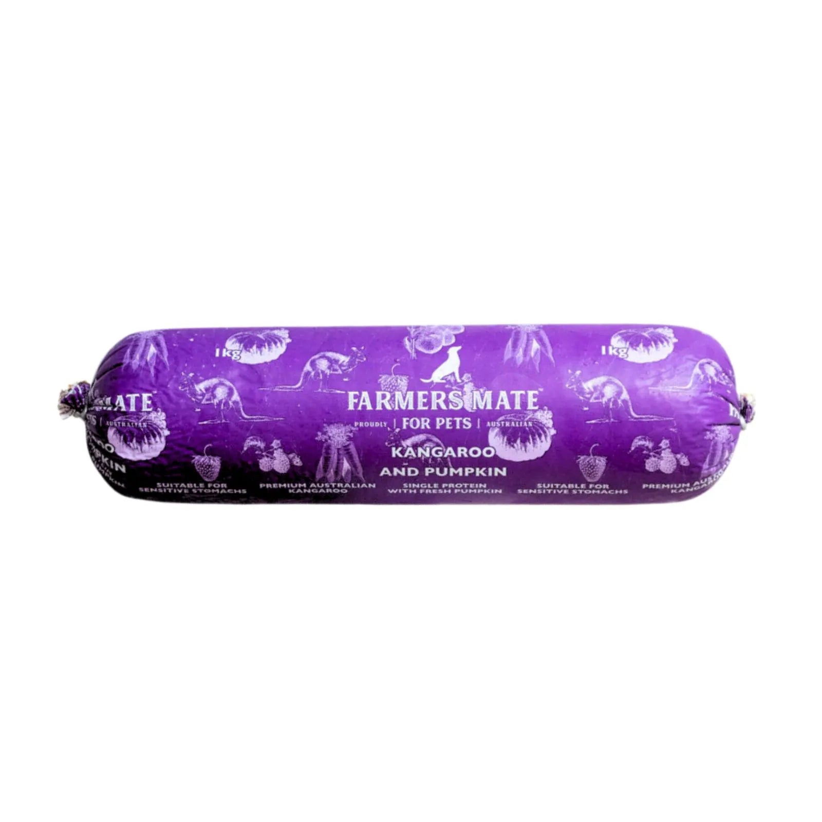 Farmers Mate for Pets Fresh Kangaroo Roll