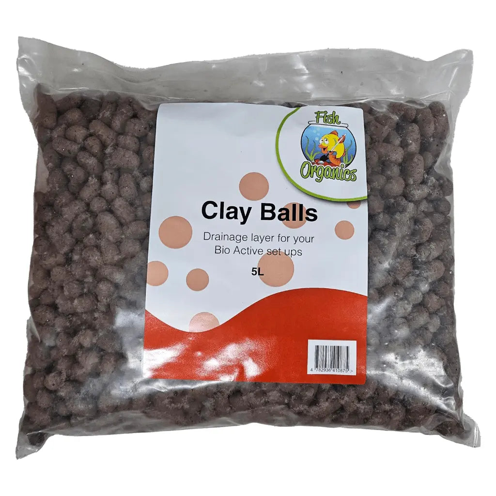 Fish Organics Clay Balls 5Litre - Kellyville Pets