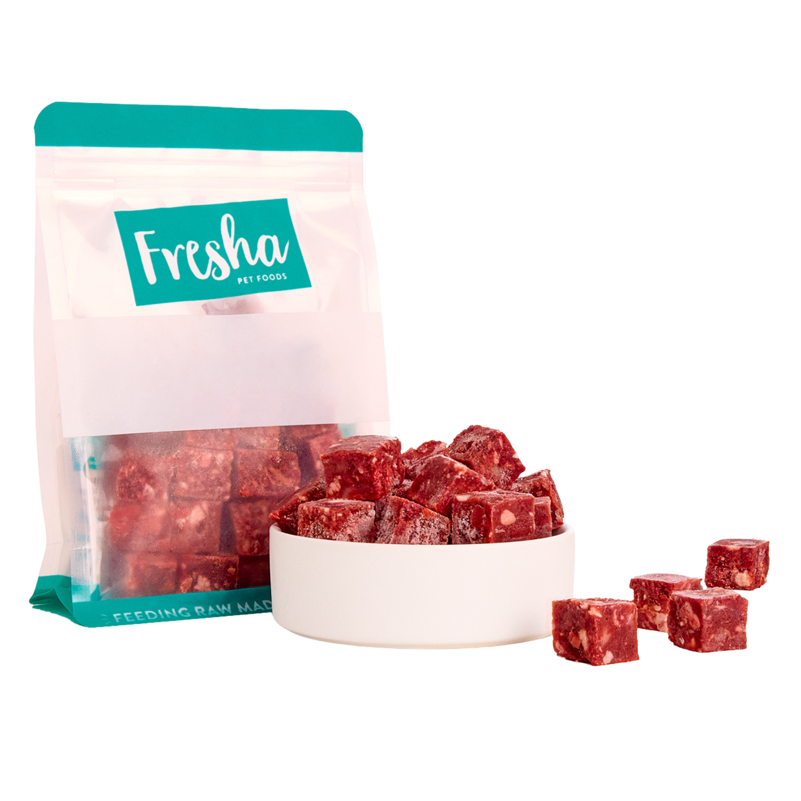 Fresha Beef Organ Blend Cubes 500g Fresha