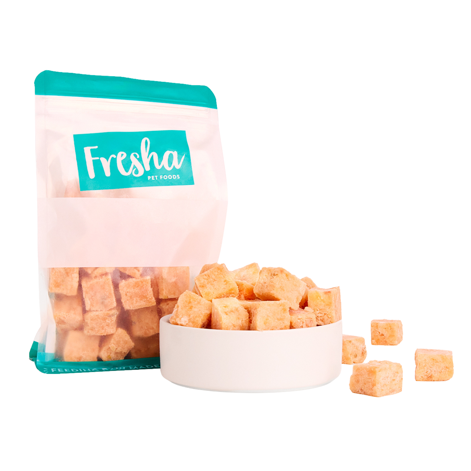 Fresha Salmon Mince Cubes 500g Fresha