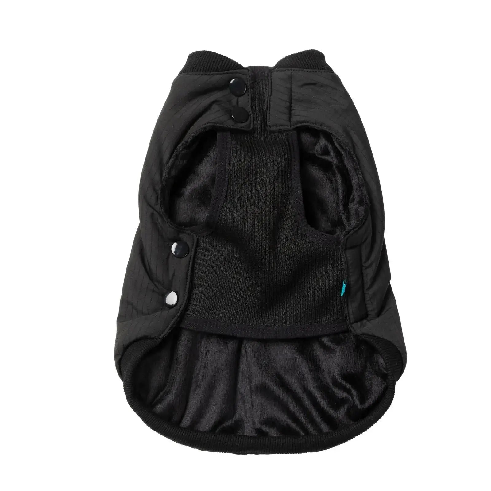 Fuzzyard Bomber Jacket Dog Coat - Black Fuzzyard