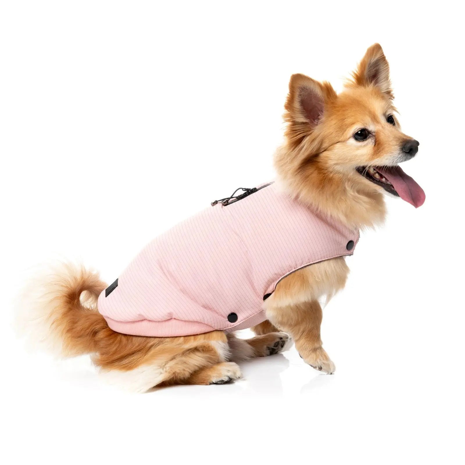 Fuzzyard Bomber Jacket Dog Coat - Pink Fuzzyard