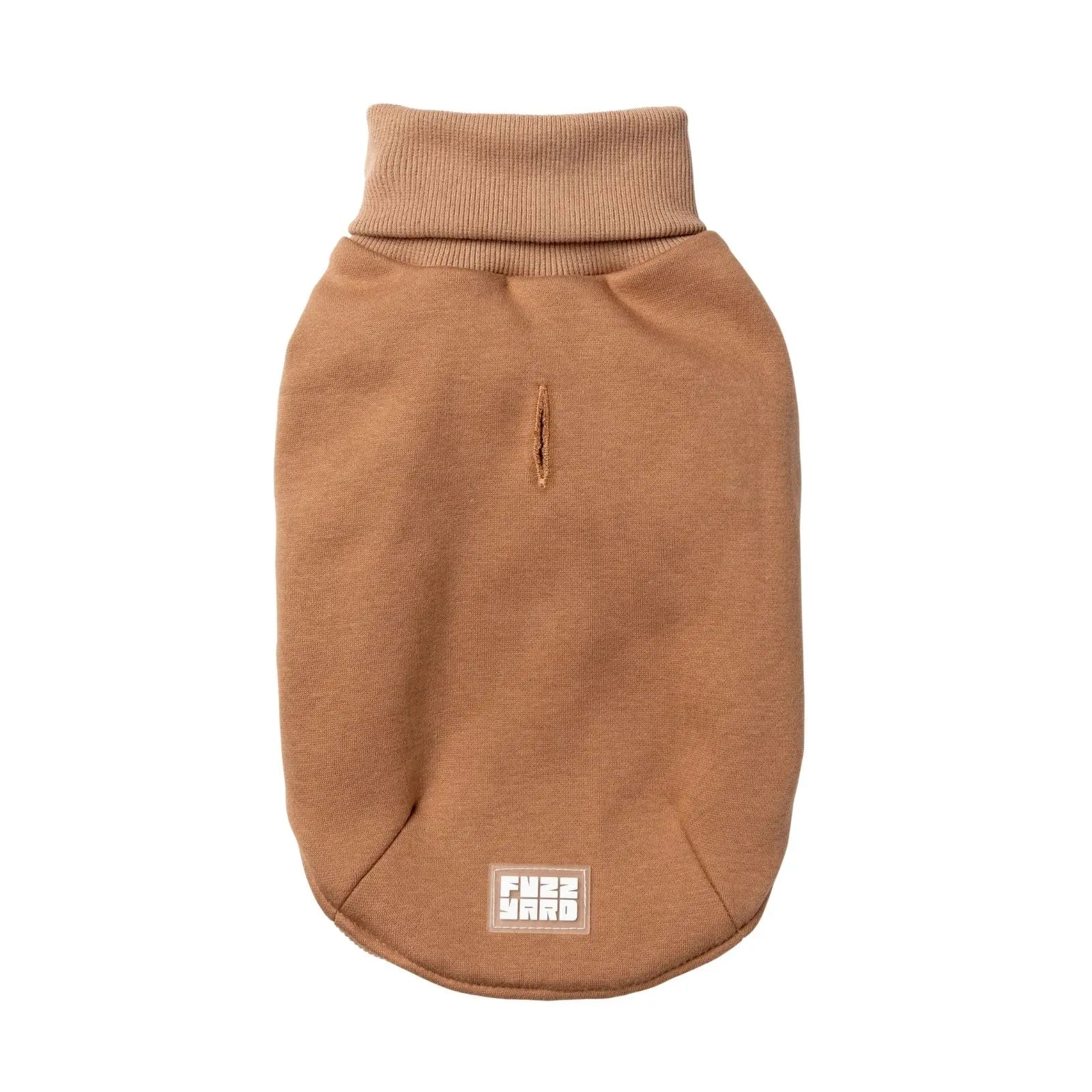 Fuzzyard Stevie Sweater Dog Coat - Latte Fuzzyard