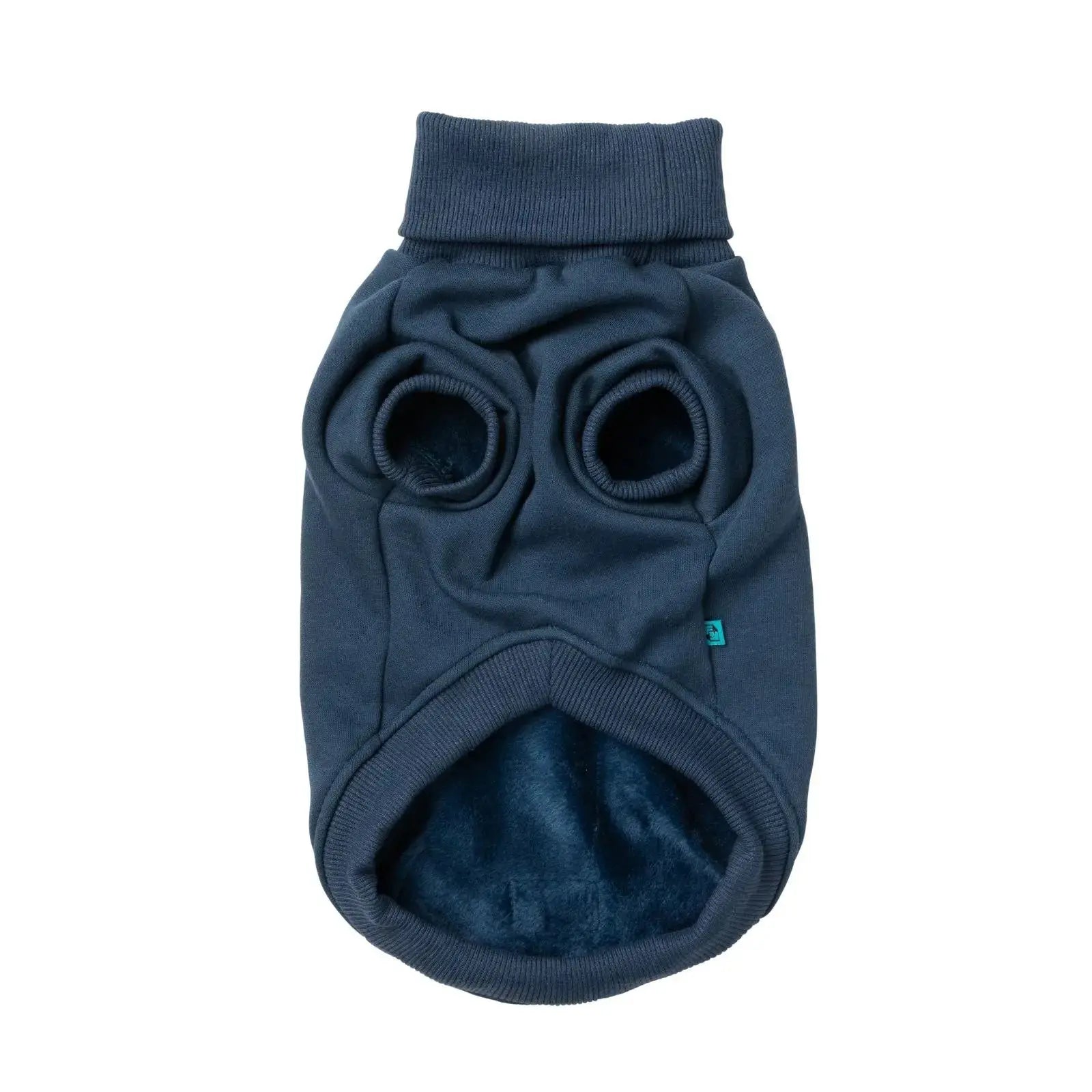 Fuzzyard Stevie Sweater Dog Coat - Navy Fuzzyard