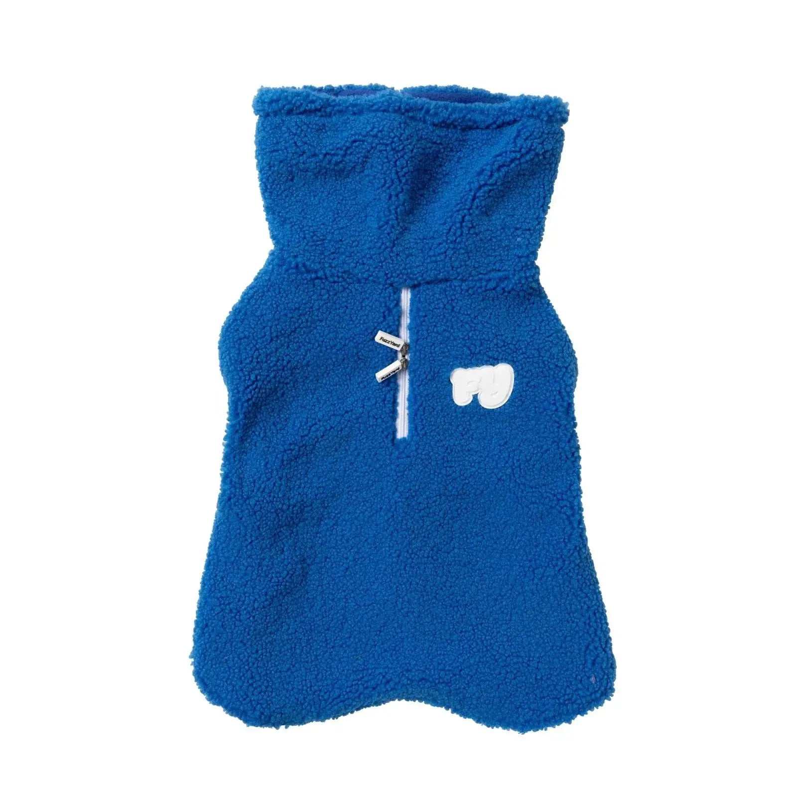 Fuzzyard The Snuggle Snood Coat Dog Coat - Blue Fuzzyard