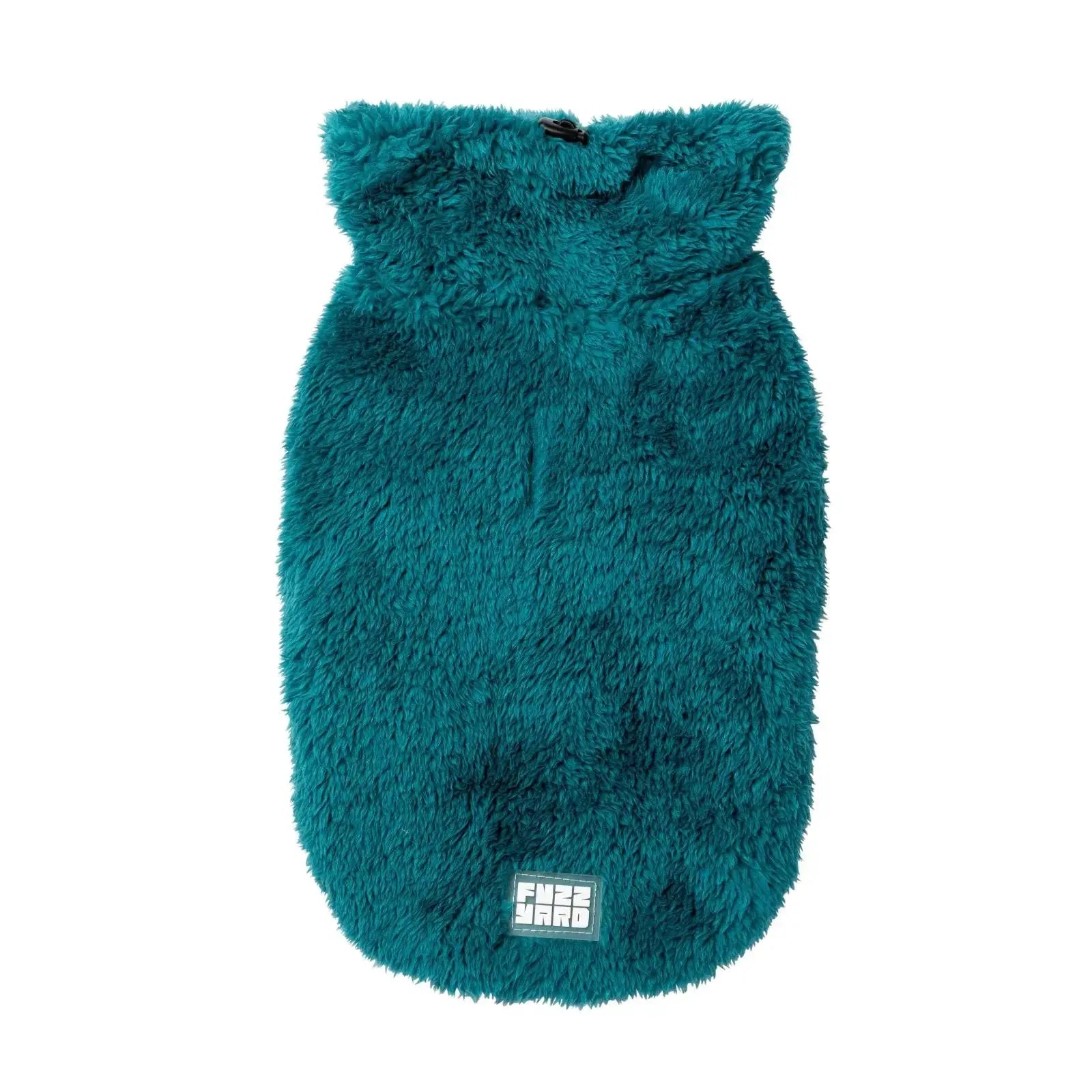 Fuzzyard Turtle Teddy Sweater Dog Coat - Deep Teal Fuzzyard