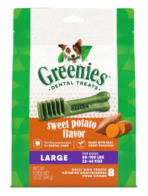 Greenies Dental Sweet Potato Dog Treat - Kellyville Pets
