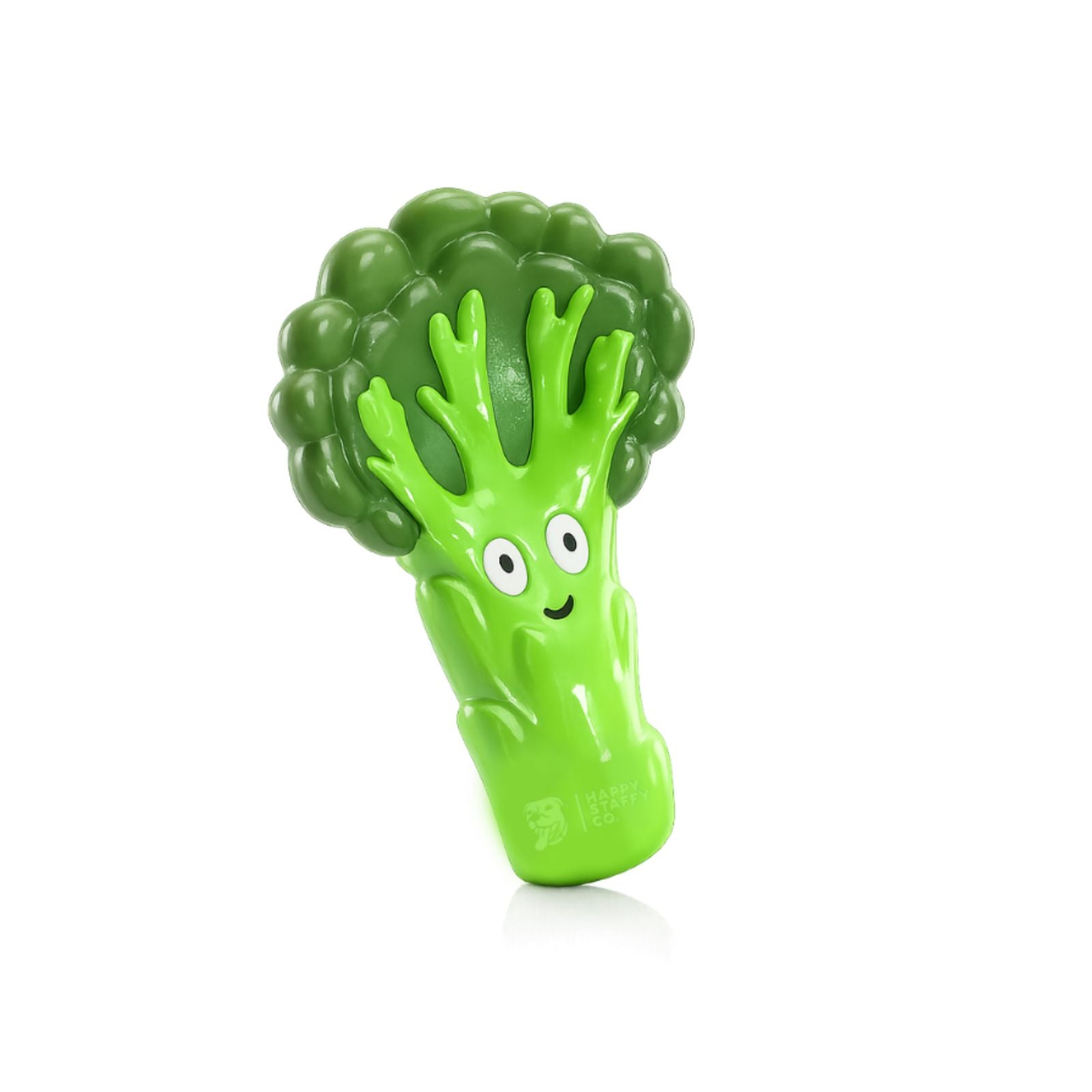 Happy Staffy Co. Broccoli Crunch Tough Dog Toy