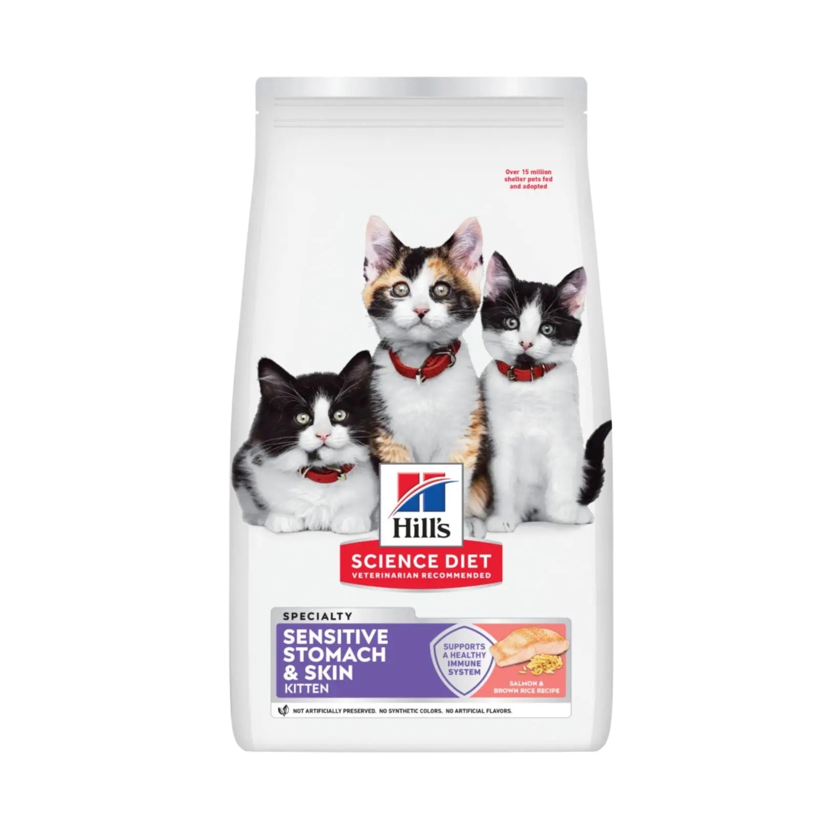 Hill's Science Diet Kitten Dry Food Sensitive Stomach & Skin - 1.59kg Hills