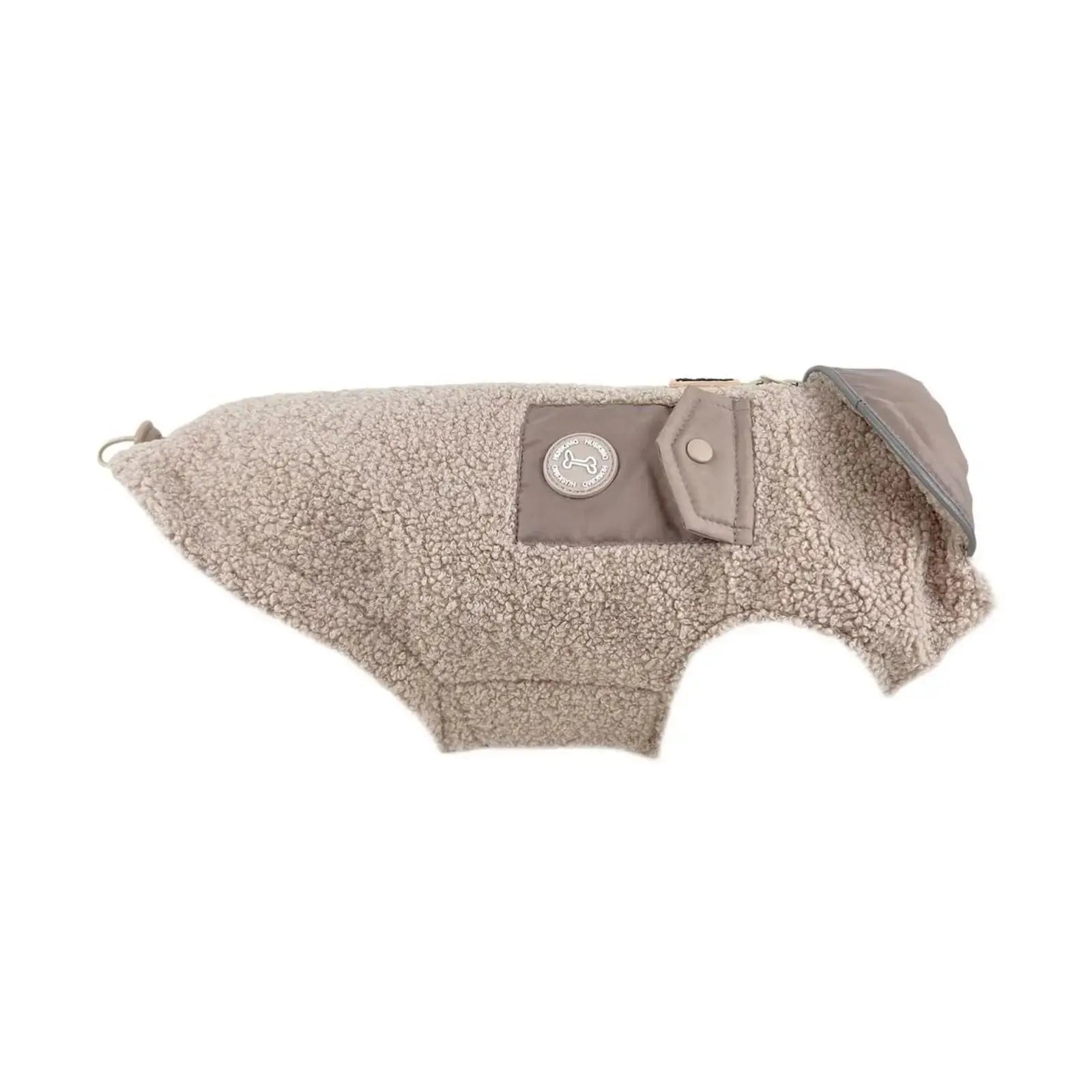 Huskimo Boucle – Oatmeal Warm Winter Dog Jacket Huskimo