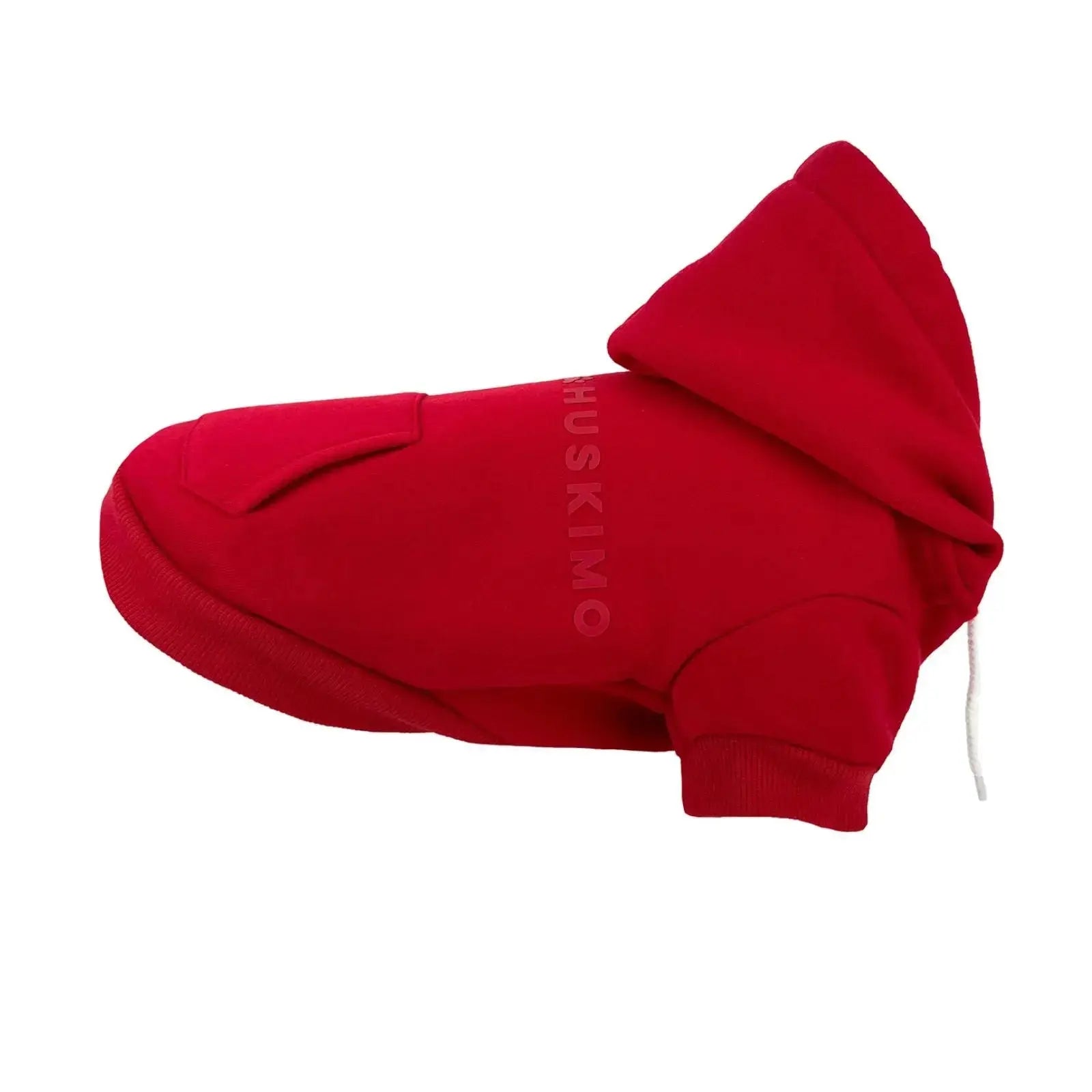 Huskimo Jindabyne – Red Cozy Fleece Dog Hoodie Huskimo