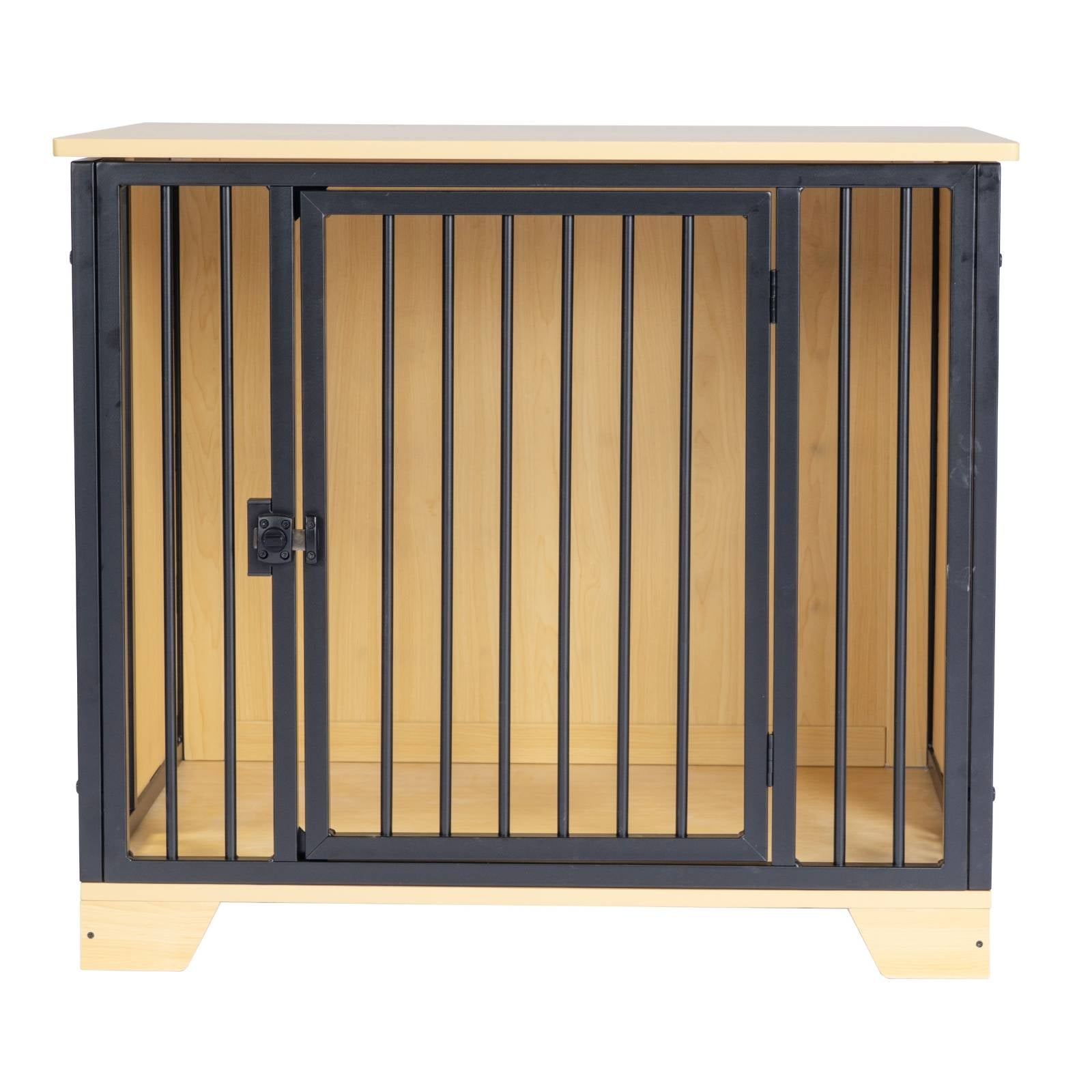 KPets Indoor Premium Furniture Dog Crate - Black