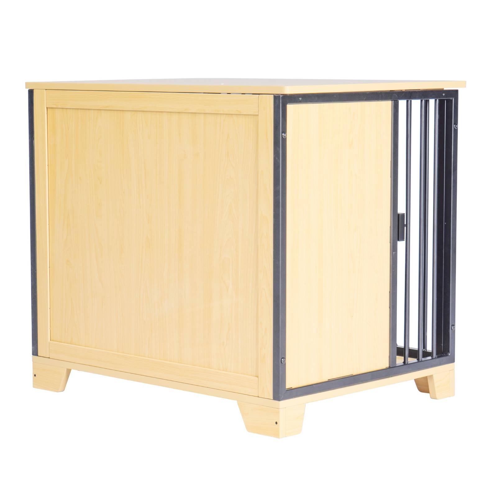 KPets Indoor Premium Furniture Dog Crate - Black