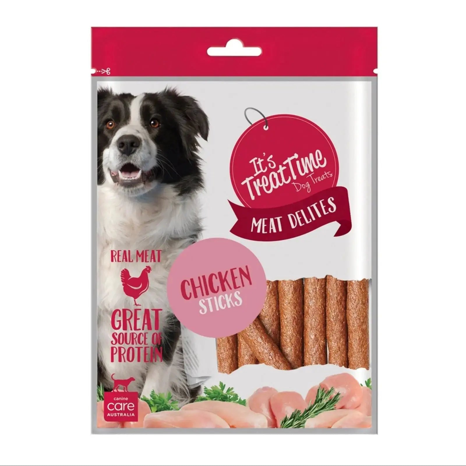 It's Treat Time Meat Delites Chicken Sticks 100g Its Treat Time