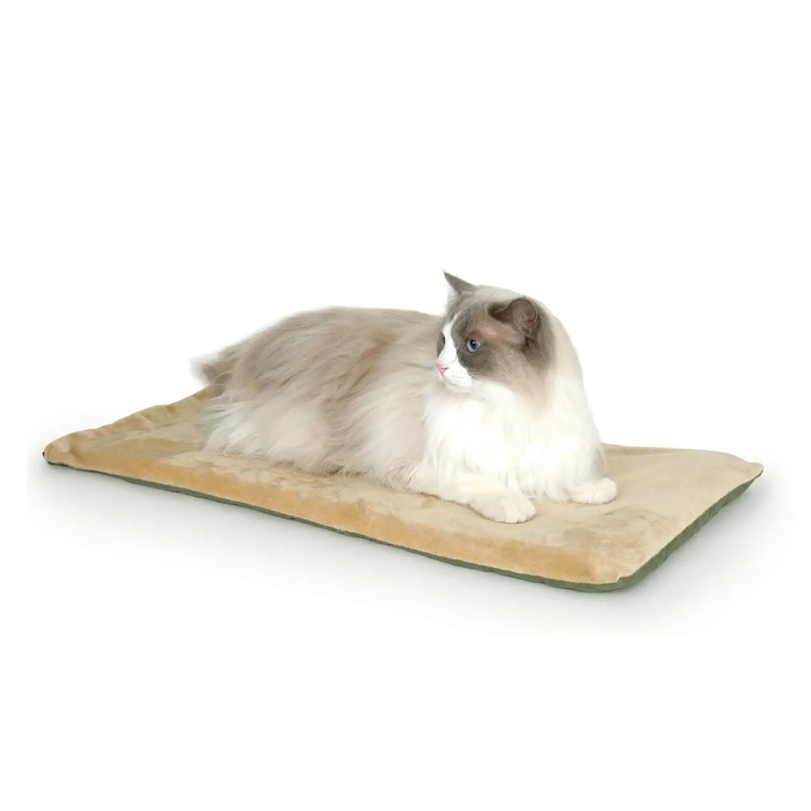 K & H Thermo Kitty Heated Pet Mat - Sage - 63 x 32cm 6w K & H