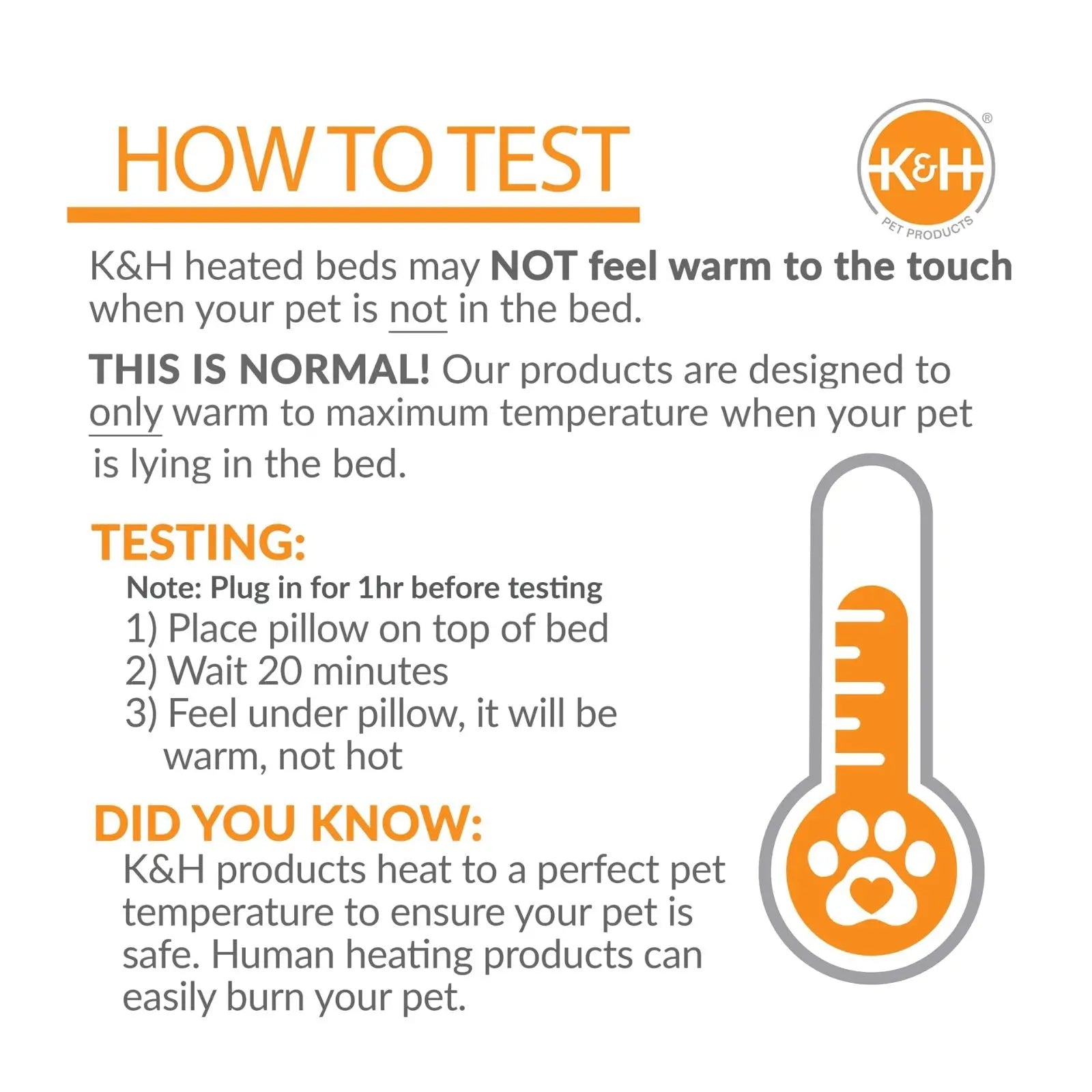 K & H Thermo Kitty Heated Pet Mat - Sage - 63 x 32cm 6w K & H