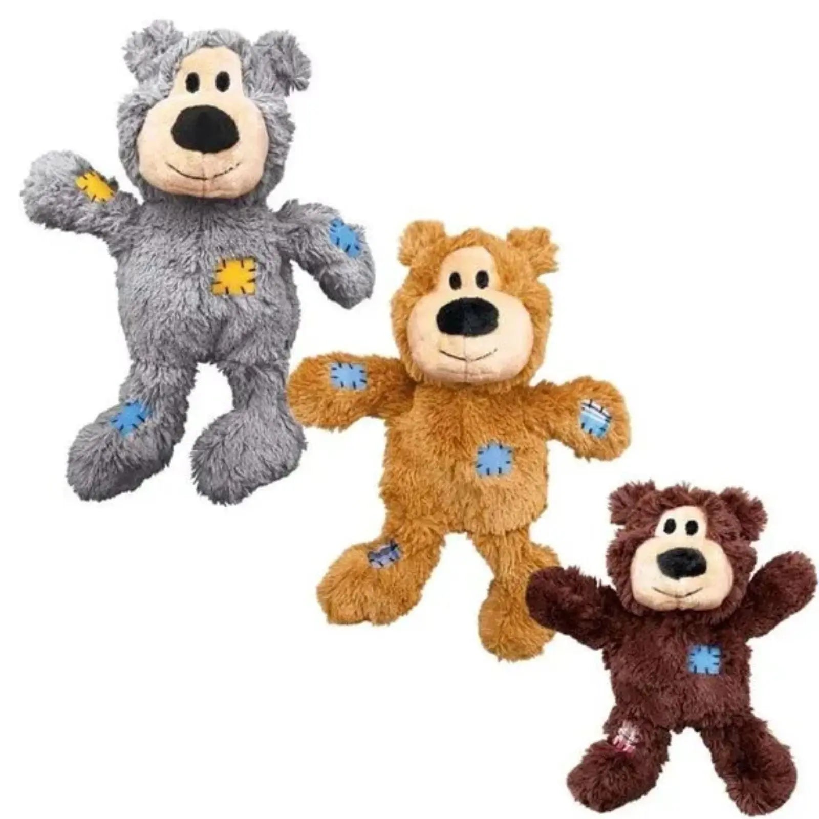 KONG Dog Toy Wild Knots Bear KONG