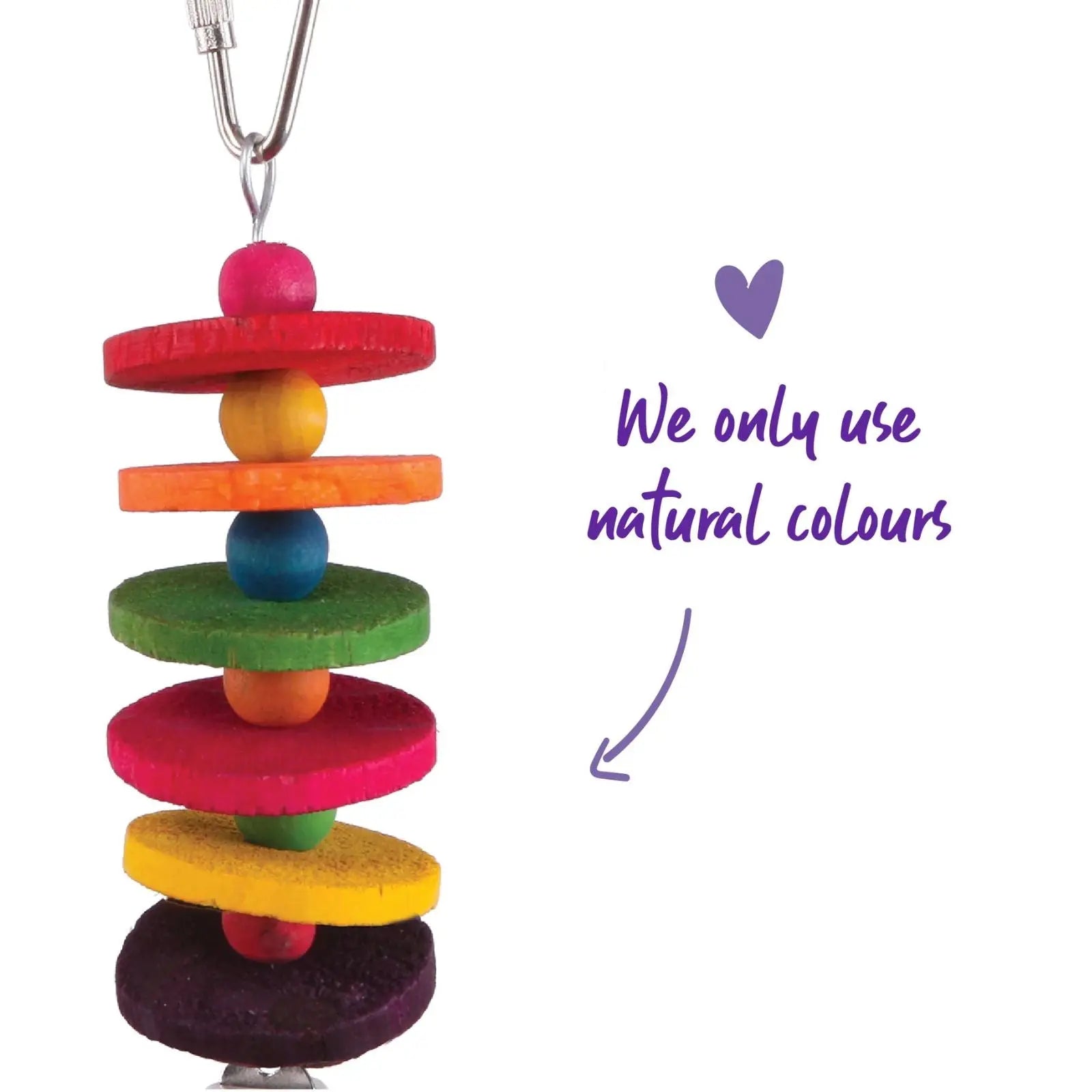 Kazoo Bird Toy Round Chips & Bell Kazoo