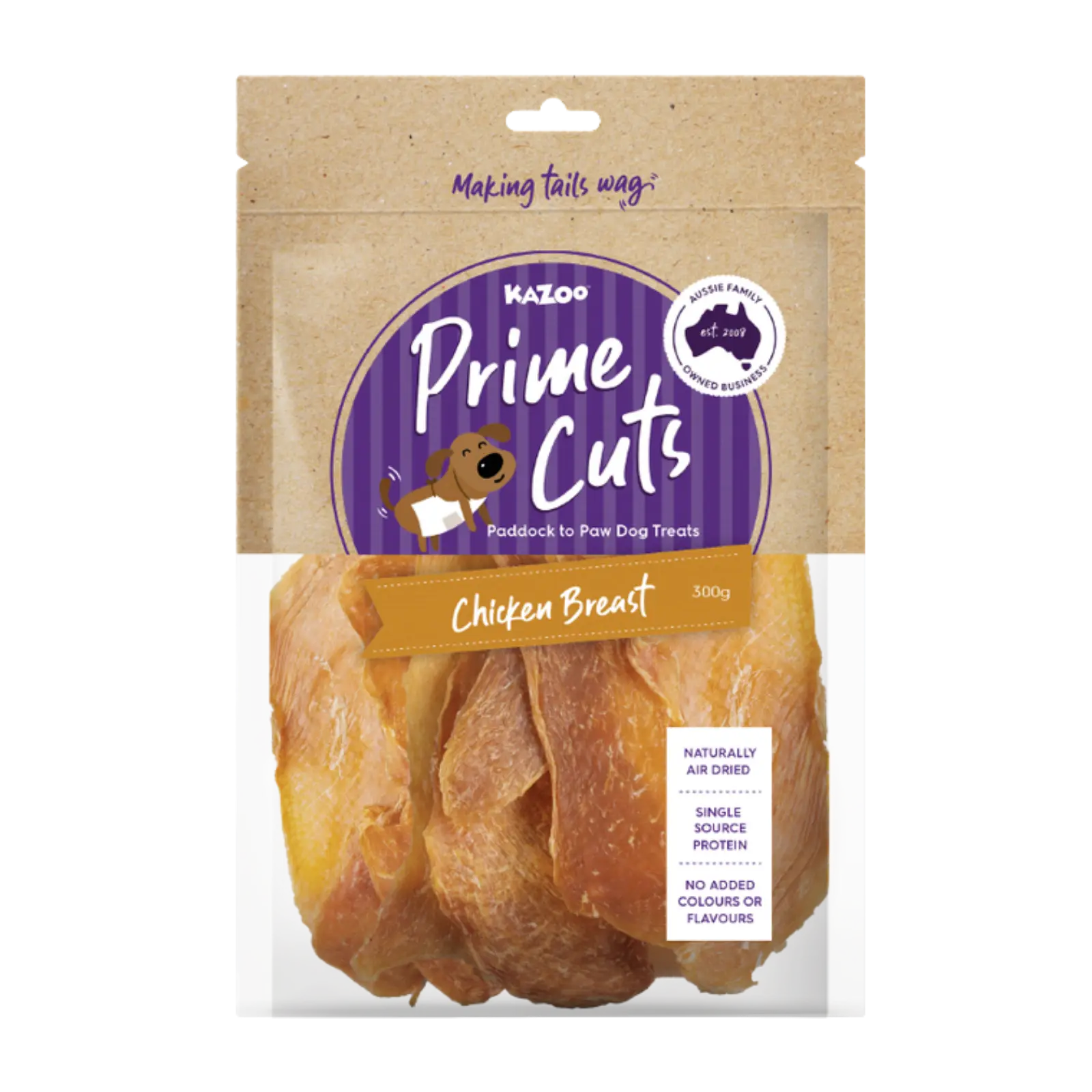 Kazoo Prime Cuts Chicken Breast Dog Treats Prime Cuts