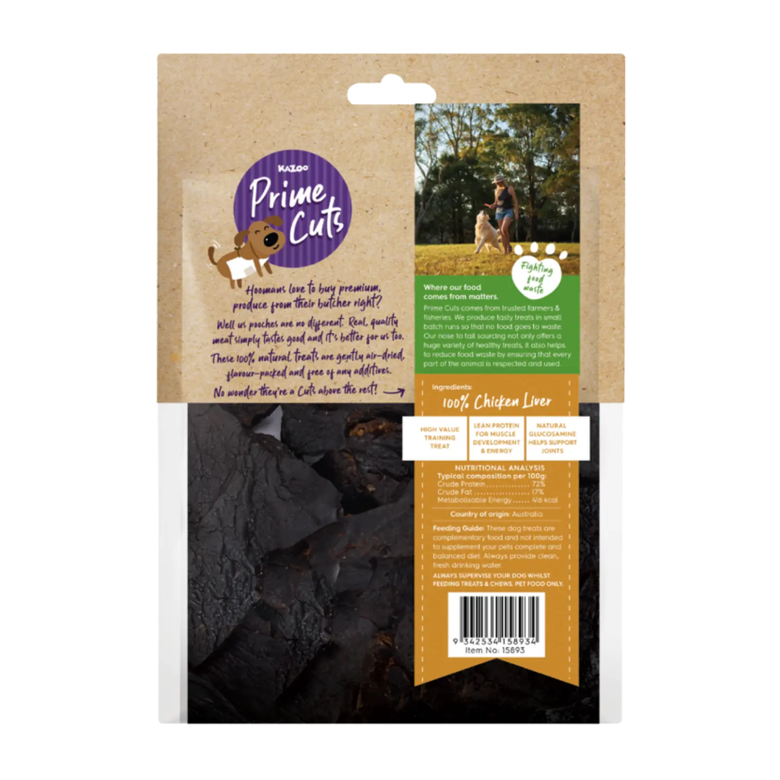 Kazoo Prime Cuts Chicken Liver - 500g Prime Cuts