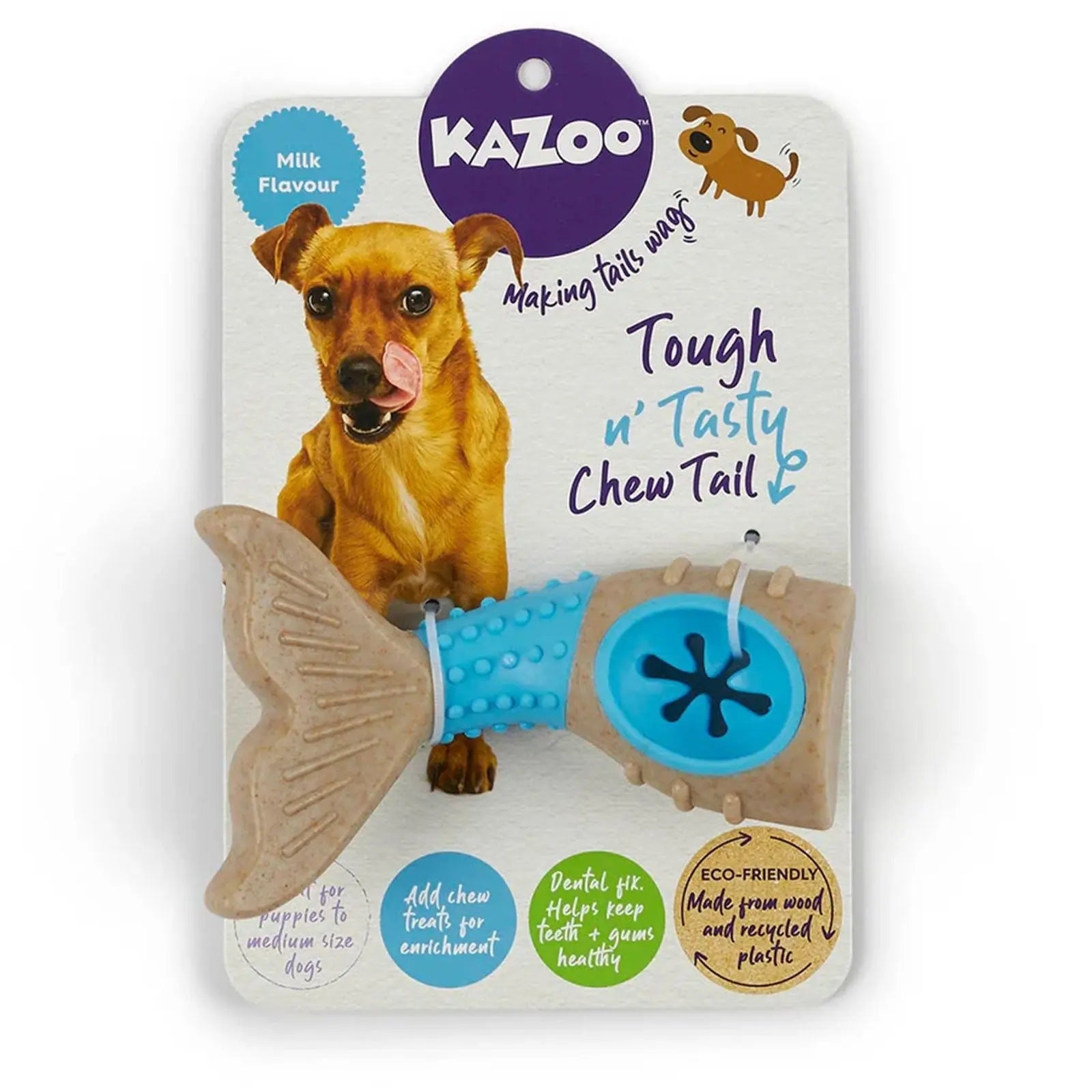 Kazoo Tough & Tasty Chew Tail - Kellyville Pets